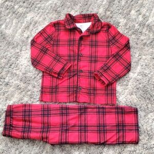 Toddler Buffalo Plaid Pajamas